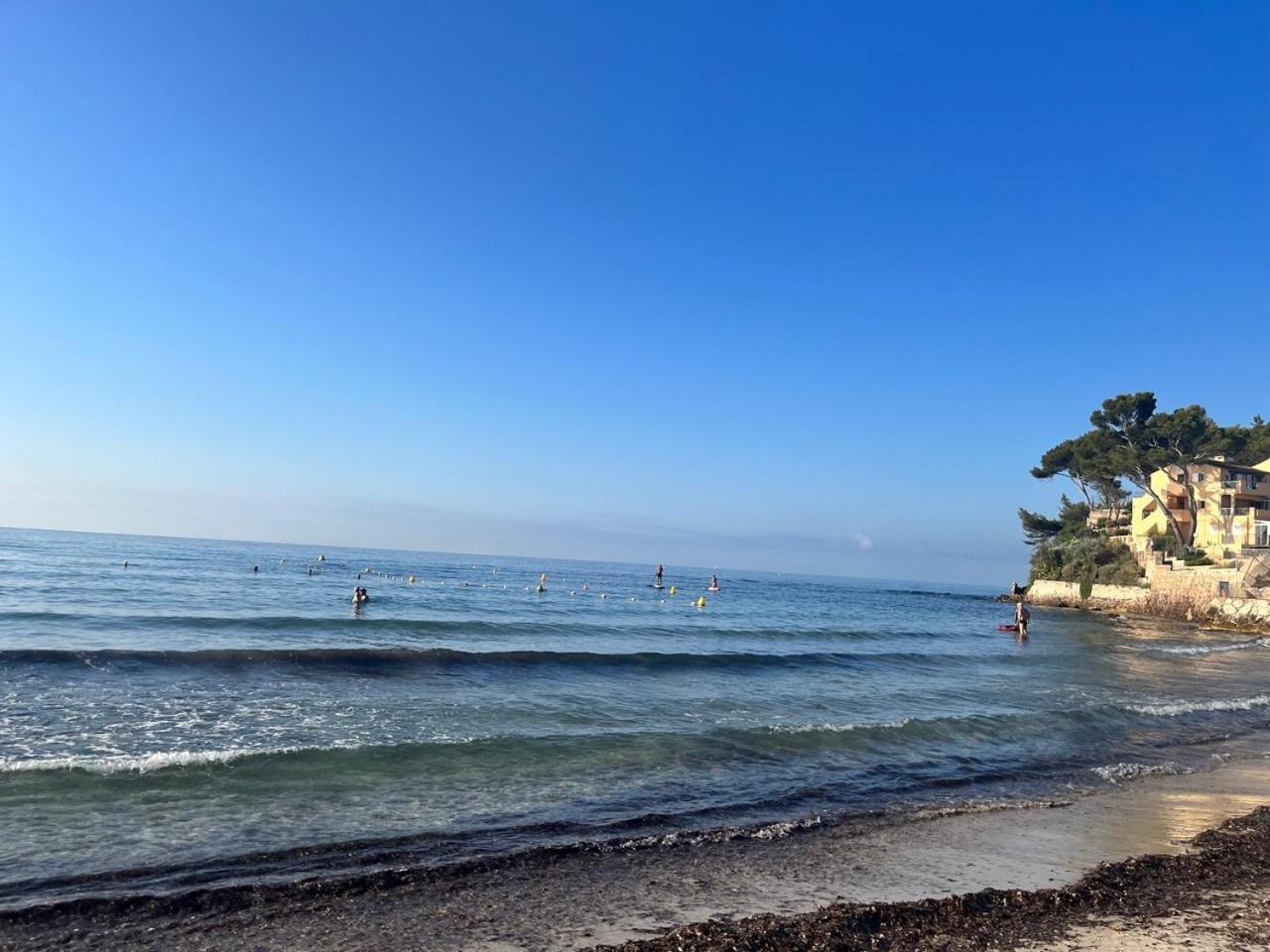 Studio Cosy Avec Terrasse Sur La Plage ลาแซน-ซูร์-แมร์ ภายนอก รูปภาพ